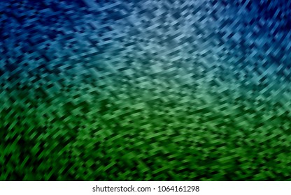 Light Blue, Green vector background with lamp shapes. Creative geometric illustration in marble style with gradient. The template for cell phone backgrounds.