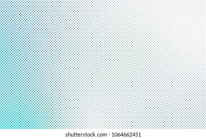Light Blue, Green vector  background with bubbles. Abstract illustration with colored bubbles in nature style. The pattern can be used for aqua ad, booklets.