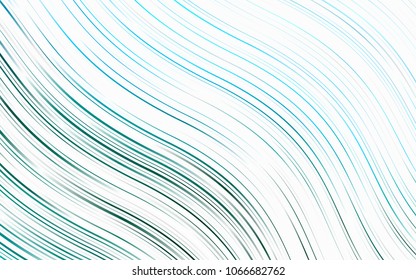 Light Blue, Green vector background with lava shapes. Brand-new colored illustration in marble style with gradient. A new texture for your  ad, booklets, leaflets.