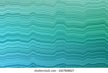 Light Blue, Green vector background with bubble shapes. Colorful illustration in abstract marble style with gradient. The best blurred design for your business.