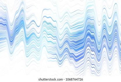 Light Blue, Green vector background with liquid shapes. A completely new color illustration in marble style. A completely new memphis design for your business.