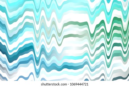 Light Blue, Green vector background with bubble shapes. Brand-new colored illustration in marble style with gradient. The elegant pattern for brand book.