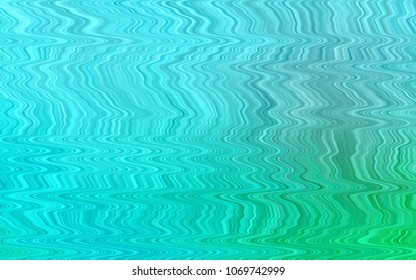 Light Blue, Green vector background with bubble shapes. Glitter abstract illustration with wry lines. Marble design for your web site.