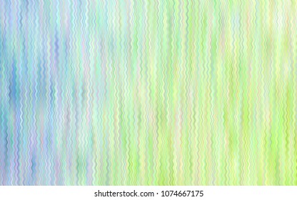 Light Blue, Green vector background with abstract circles. Creative geometric illustration in marble style with gradient. Pattern for your business design.