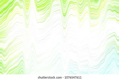 Light Blue, Green vector background with abstract circles. Colorful illustration in abstract marble style with gradient. Marble design for your web site.