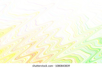 Light Blue, Green vector background with straight lines. Decorative shining illustration with lines on abstract template. Best design for your ad, poster, banner.