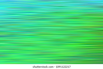 Light Blue, Green vector background with straight lines. Shining colored illustration with narrow lines. The pattern can be used as ads, poster, banner for commercial.