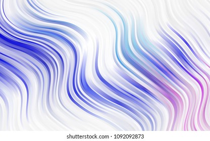 Light Blue, Green vector background with liquid shapes. A completely new color illustration in marble style. New composition for your brand book.