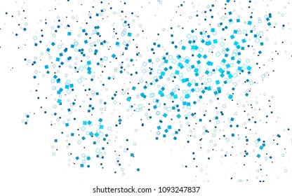 Light Blue, Green vector background of rectangles and squares. Style quilt and blanket. Geometrical rectangular pattern. Repeating pattern with rectangle shapes.