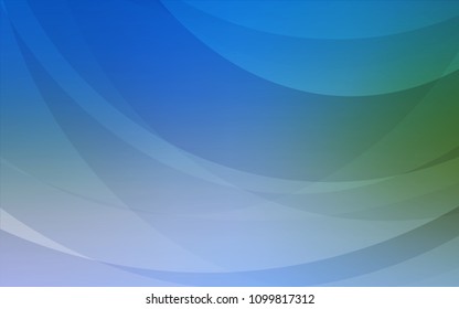 Light Blue, Green vector background with lava shapes. An elegant bright illustration with gradient. Marble design for your web site.
