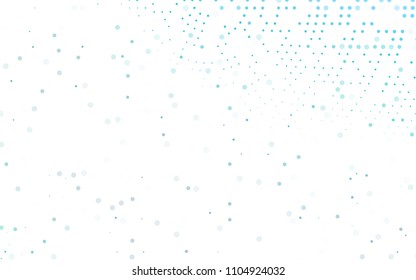 Light Blue, Green vector  background with bubbles. Modern abstract illustration with colorful water drops. Beautiful design for your business natural advert.