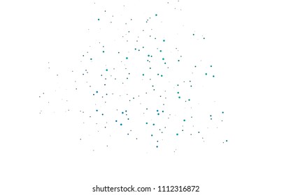 Light Blue, Green vector  background with bubbles. Abstract illustration with colored bubbles in nature style. The pattern can be used for beautiful websites.