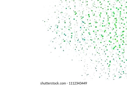Light Blue, Green vector background of rectangles and squares. Style quilt and blanket. Geometrical rectangular pattern. Repeating pattern with rectangle shapes.