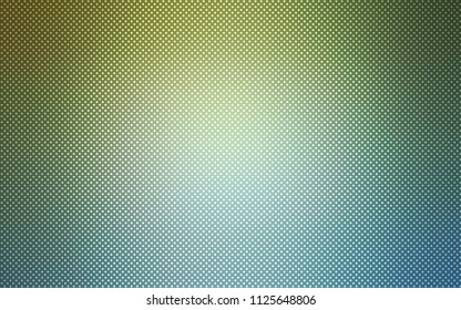 Light Blue, Green vector background with bubbles. Abstract illustration with colored bubbles in nature style. New design for ad, poster, banner of your website.