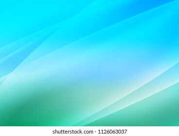 Light Blue, Green vector background with straight lines. Glitter abstract illustration with colored sticks. The template can be used as a background.