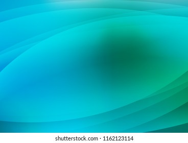 Light Blue, Green vector background with straight lines. Glitter abstract illustration with colored sticks. The pattern can be used as ads, poster, banner for commercial.