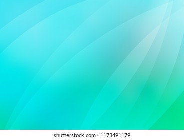 Light Blue, Green vector background with straight lines. Blurred decorative design in simple style with lines. The template can be used as a background.