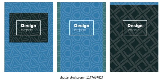 Light Blue, Green vector background for books. Blurred decorative design in abstract style with textbox. Template for magazines, jurnals.