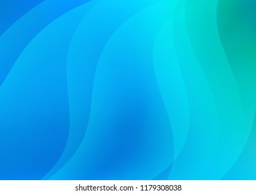 Light Blue, Green vector background with straight lines. Modern geometrical abstract illustration with staves. The template can be used as a background.