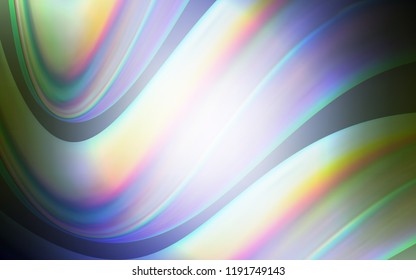 Light Blue, Green vector background with abstract circles. An elegant bright illustration with gradient. The best blurred design for your business.