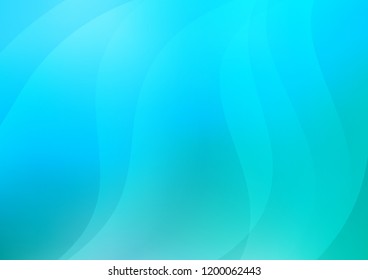 Light Blue, Green vector background with straight lines. Lines on blurred abstract background with gradient. The pattern can be used as ads, poster, banner for commercial.