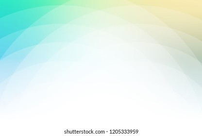 Light Blue, Green vector background with lava shapes. Colorful illustration in abstract marble style with gradient. The best blurred design for your business.