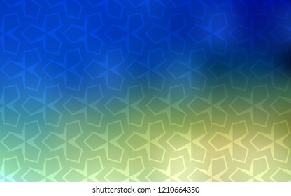 Light Blue, Green vector background with rectangles. Illustration with set of colorful rectangles. Modern template for your landing page.