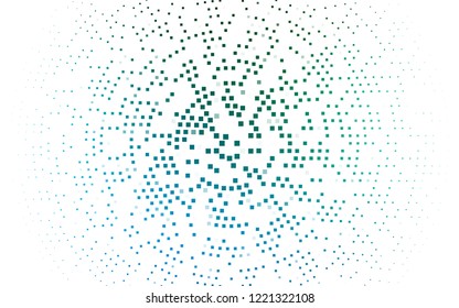 Light Blue, Green vector background with rectangles. Beautiful illustration with rectangles and squares. Smart design for your business advert.
