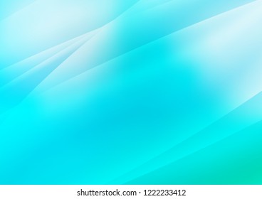Light Blue, Green vector background with straight lines. Modern geometrical abstract illustration with staves. The pattern can be used as ads, poster, banner for commercial.