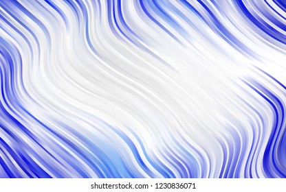 Light Blue, Green vector background with lamp shapes. Brand-new colored illustration in marble style with gradient. Textured wave pattern for backgrounds.