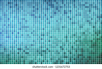 Light Blue, Green vector background with rectangles. Abstract gradient illustration with rectangles. Pattern for commercials.
