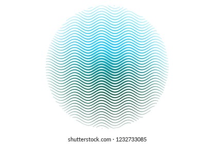 Light Blue, Green vector background with straight lines. Blurred decorative design in simple style with lines. Smart design for your business advert.