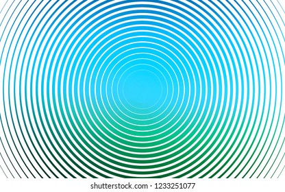 Light Blue, Green vector background with bubbles. Abstract illustration with colored bubbles in nature style. Design for business adverts.