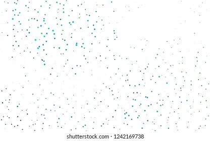 Light Blue, Green vector  background with bubbles. Blurred bubbles on abstract background with colorful gradient. The pattern can be used for aqua ad, booklets.