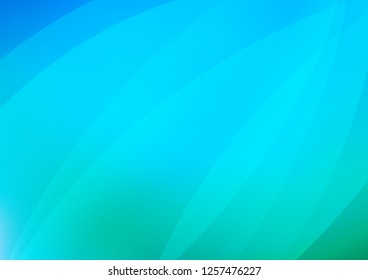 Light Blue, Green vector background with straight lines. Blurred decorative design in simple style with lines. The pattern can be used for busines ad, booklets, leaflets