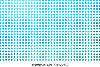Light Blue, Green vector background with bubbles. Blurred decorative design in abstract style with bubbles. Pattern for ads, leaflets.