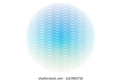 Light Blue, Green vector background with straight lines. Shining illustration with lines on abstract template. Smart design for your business advert.