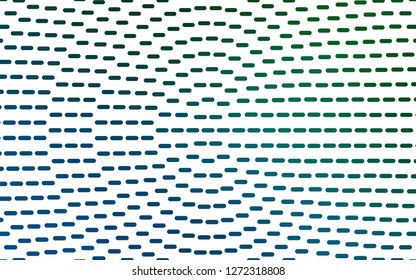 Light Blue, Green vector background with straight lines. Blurred decorative design in simple style with lines. Pattern for business booklets, leaflets.