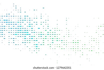 Light Blue, Green vector background with straight lines. Modern geometrical abstract illustration with staves. The pattern can be used for busines ad, booklets, leaflets