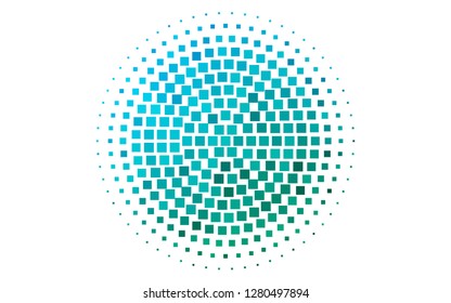 Light Blue, Green vector background with rectangles. Glitter abstract illustration with rectangular shapes. Pattern can be used for websites.