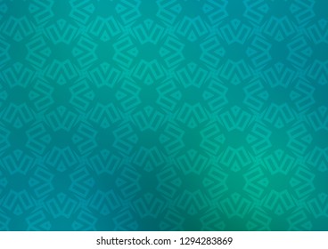 Light Blue, Green vector background with triangles, rectangles. Illustration with set of colorful triangles, squares. Pattern for busines ad, booklets, leaflets