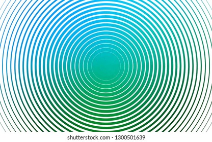 Light Blue, Green vector background with bubbles. Blurred bubbles on abstract background with colorful gradient. Pattern of water, rain drops.