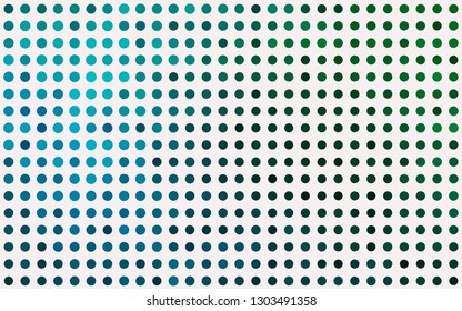 Light Blue, Green vector background with bubbles. Blurred decorative design in abstract style with bubbles. Pattern for ads, leaflets.