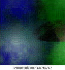 Light Blue, Green vector background with circles. Abstract illustration with colorful spots in nature style. New template for your brand book.