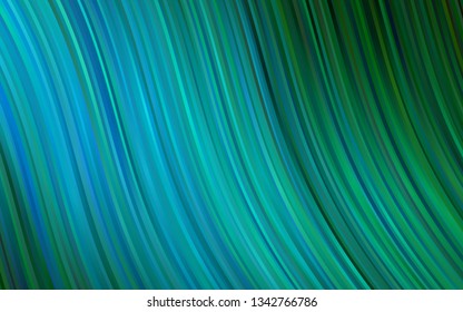 Light Blue, Green vector background with lamp shapes. An elegant bright illustration with gradient. The template for cell phone backgrounds.