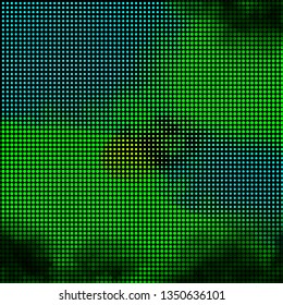 Light Blue, Green vector background with circles. Abstract decorative design in gradient style with bubbles. Pattern for wallpapers, curtains.