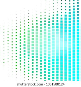 Light Blue, Green vector background with rectangles. Abstract gradient illustration with rectangles. Best design for your ad, poster, banner.