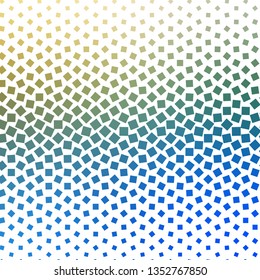 Light Blue, Green vector background in polygonal style. Colorful illustration with gradient rectangles and squares. Best design for your ad, poster, banner.