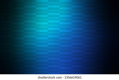 Light Blue, Green vector background with stright stripes. Lines on blurred abstract background with gradient. Pattern for ads, posters, banners.