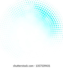 Light Blue, Green vector background with rectangles. Abstract gradient illustration with rectangles. Template for cellphones.